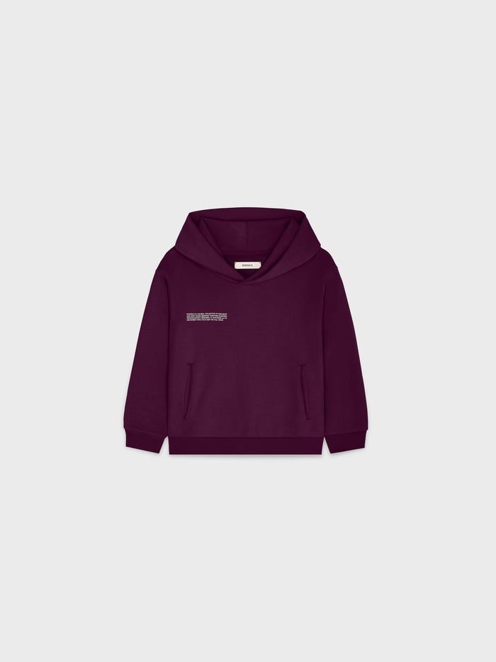 Kids’ Midweight Hoodie—Nocturne Plum