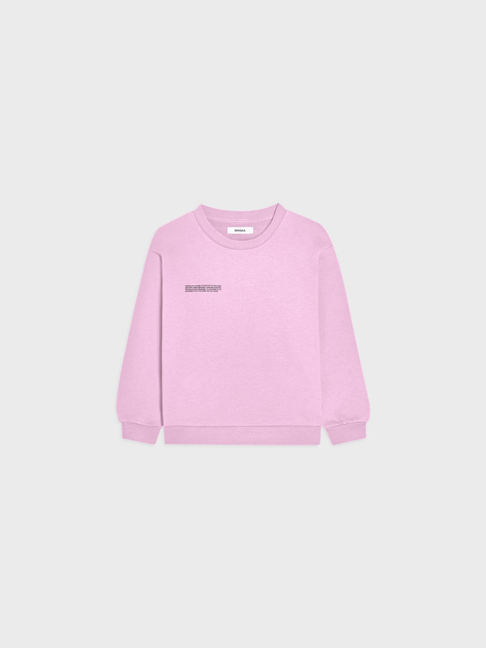 Kids’ Midweight Sweatshirt and Shorts Set—Blush Drift