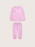 Kids’ Midweight Sweatshirt and Track Pants Set—Blush Drift