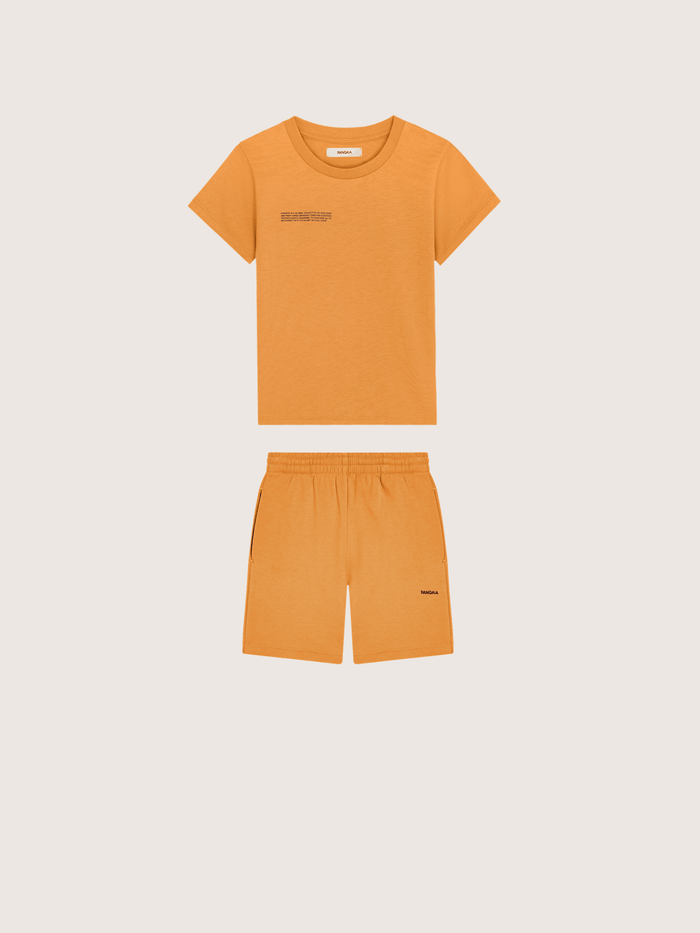Kids’ Midweight T-Shirt and Shorts Set—Burnt Horizon