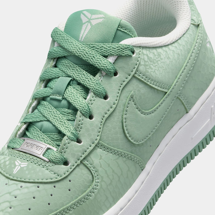 Kobe Air Force 1 Low Steam Grade School Lifestyle Shoes (Steam/Summit White)
