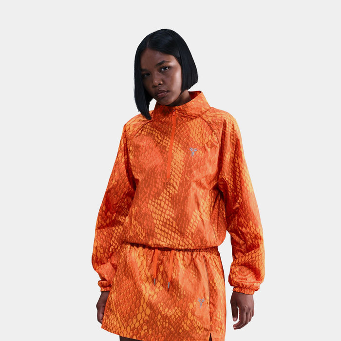 Kobe Bryant Lightweight Woven Jacket (Safety Orange/White)