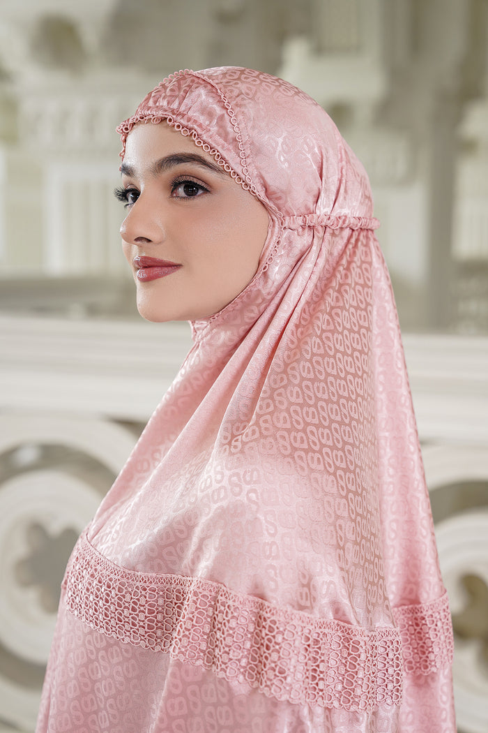 Lavish Tapis Prayer Robe - Pale Mauve