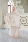 Lavish Tapis Prayer Robe - Silver Gray