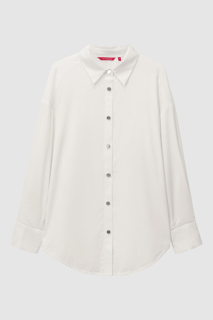 leena cotton shirt in white by buttonscarves