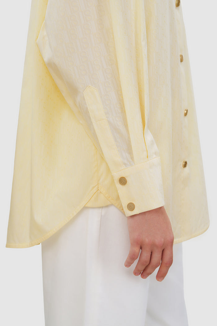 Leena Cotton Shirt - Yellow