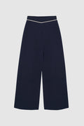 Leena Knit Pants - Navy