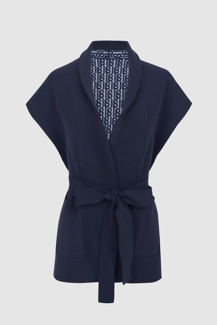 Leena Reversible Outer - Navy