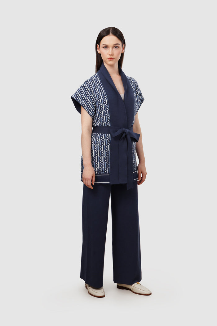 Leena Reversible Outer - Navy