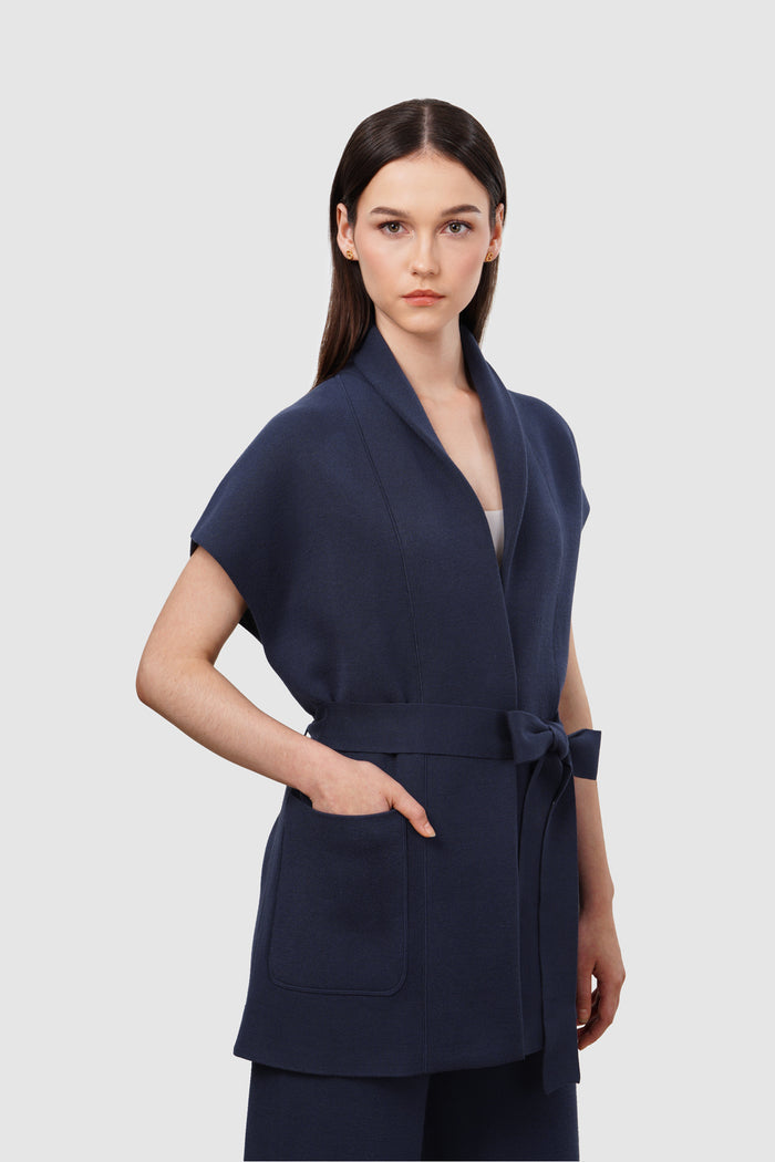 Leena Reversible Outer - Navy