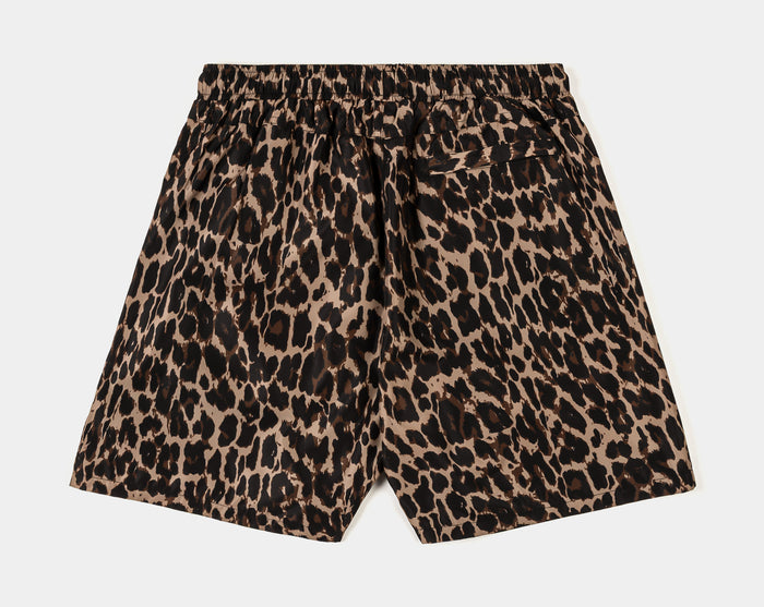 Leopard Hybrid Mens Shorts (Brown/Beige)