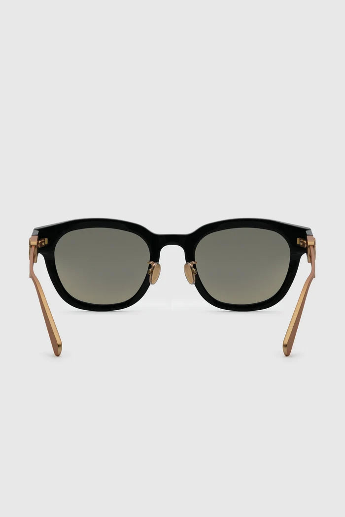luca sunglasses in bronze by buttonscarves back view