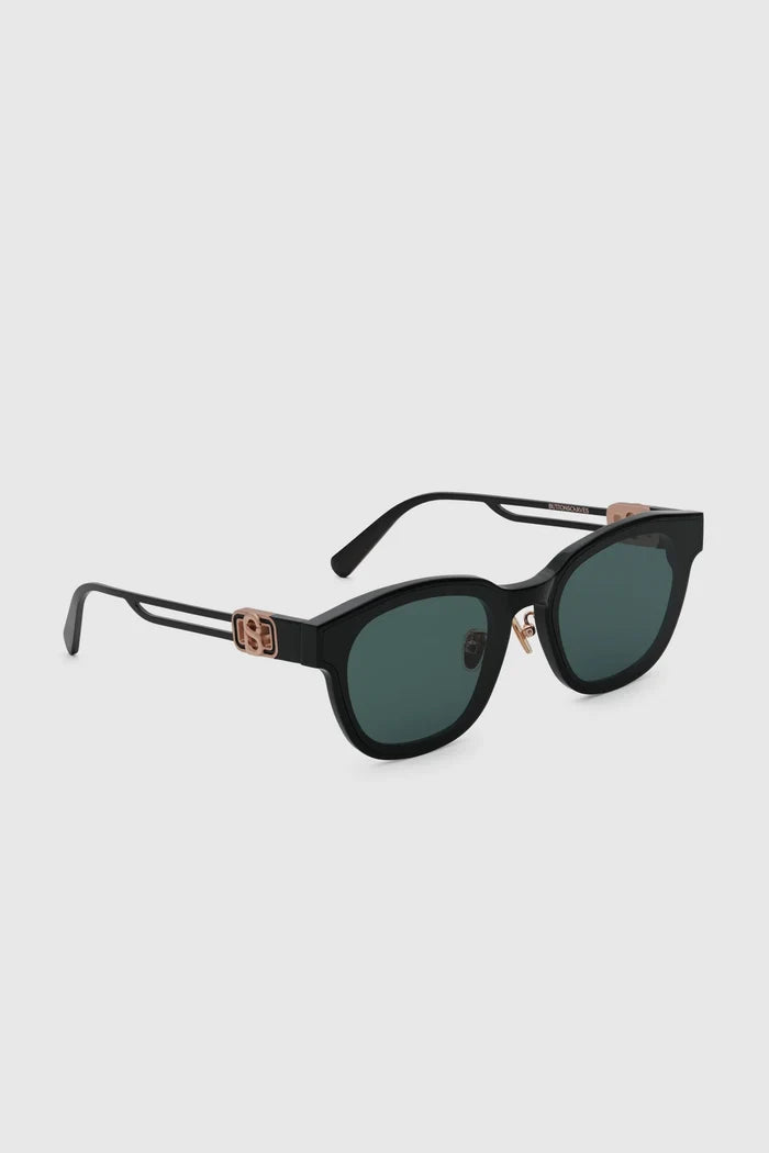 luca sunglasses in green by buttonscarves