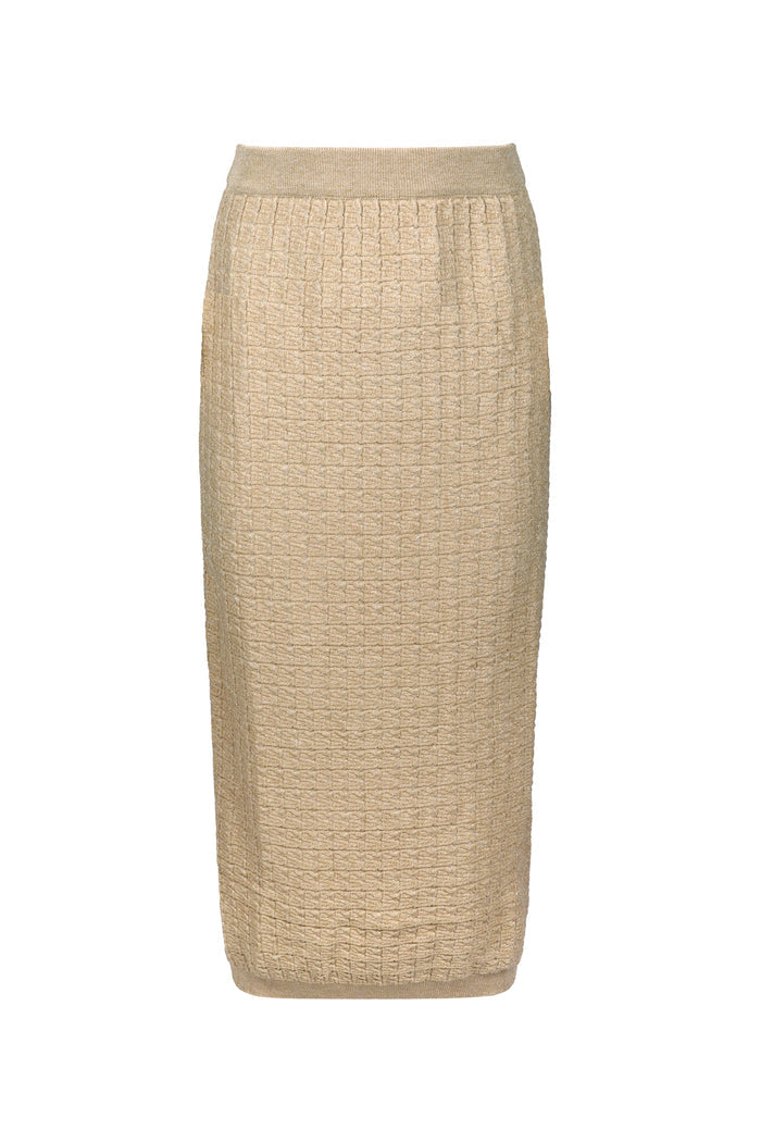 Luna Knit Set - Gold