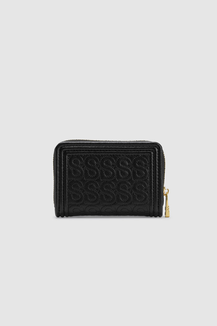 Luna Small Wallet - Black