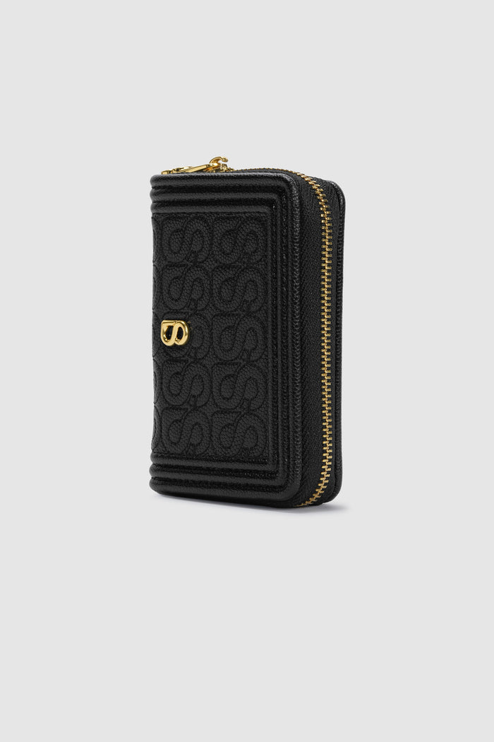Luna Small Wallet - Black