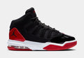 Max Aura Black Gym Red Grade School Lifestyle Shoes (Black/Gym Red/White)
