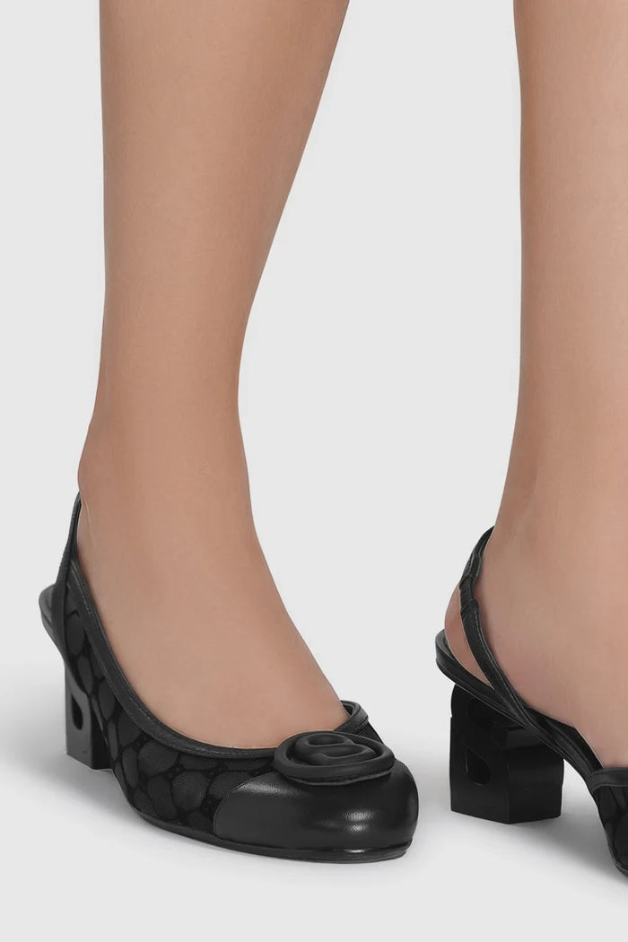 meela be heels in charcoal by buttonscarves wear looks