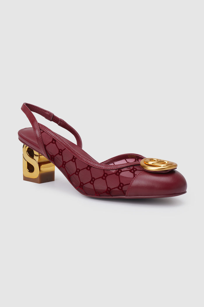 meela be heels in maroon by buttonscarves