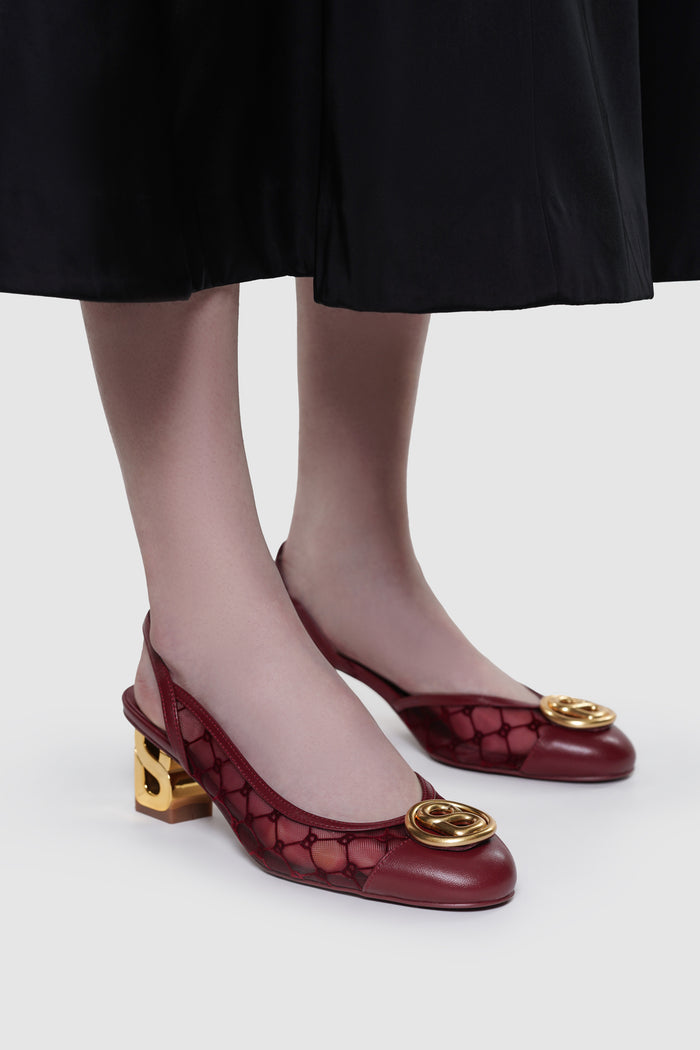 meela be heels in maroon by buttonscarves wear looks