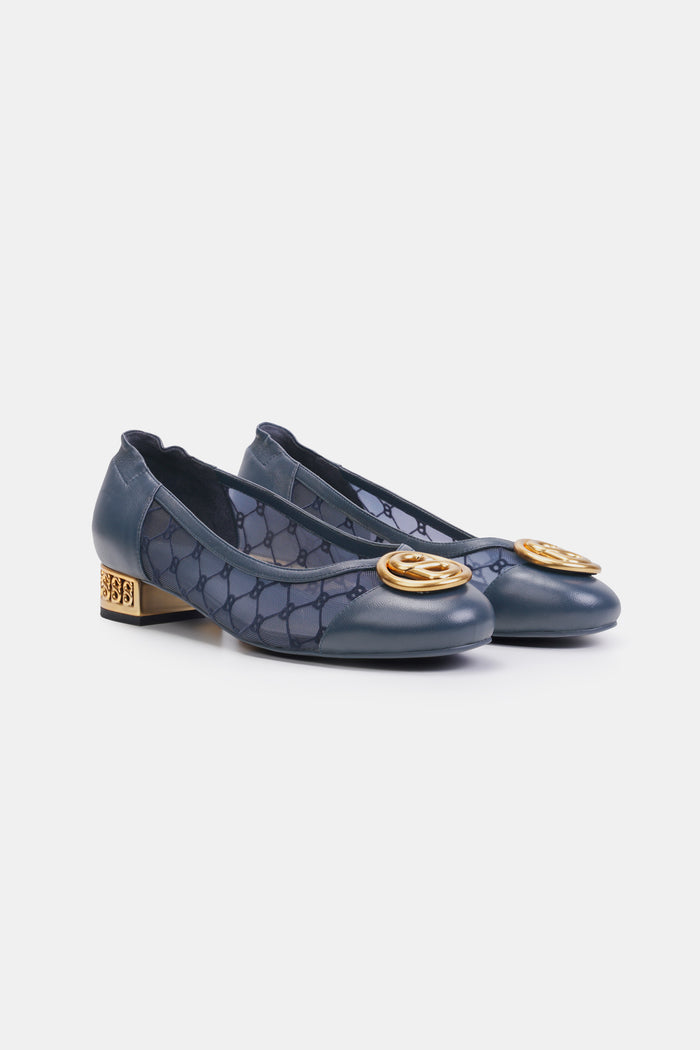Meela Pump - Navy