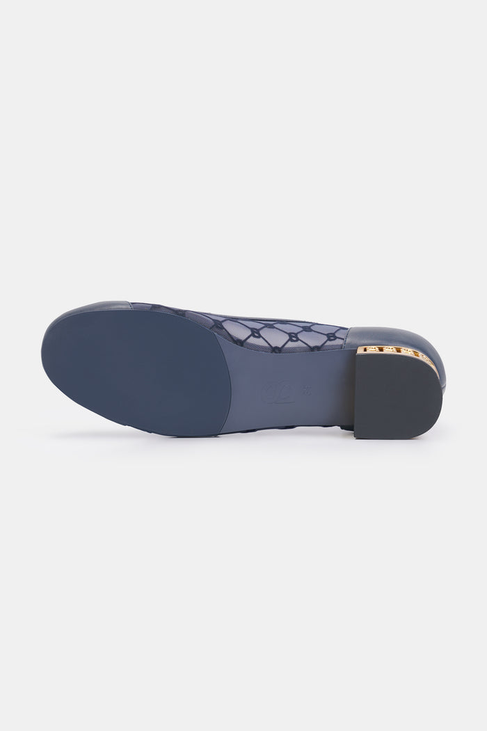 Meela Pump - Navy