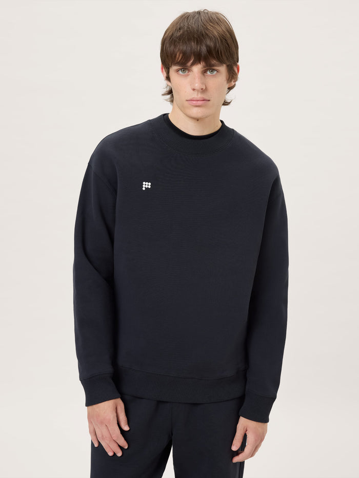 Mens Heavyweight Sweatshirt—Black