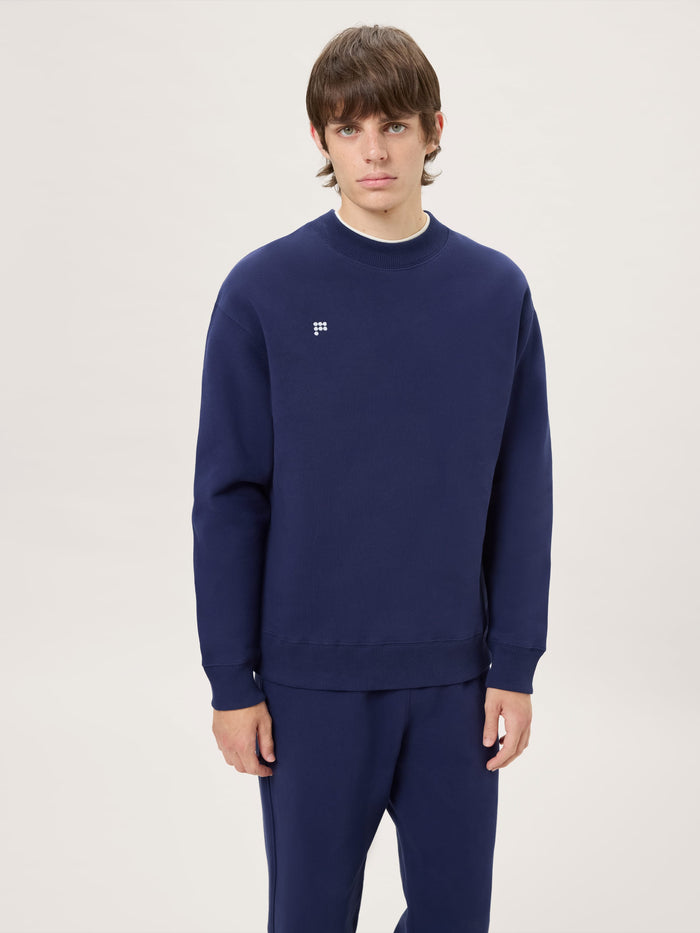Mens Heavyweight Sweatshirt—Ocean Navy