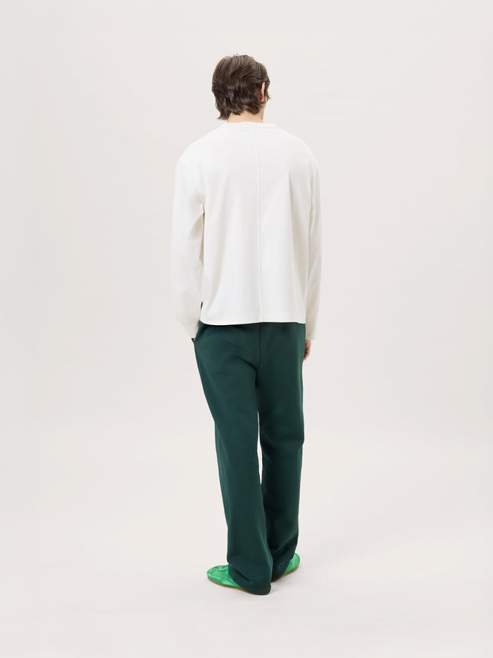 Mens Long Sleeve Interlock T-Shirt—Soft Void