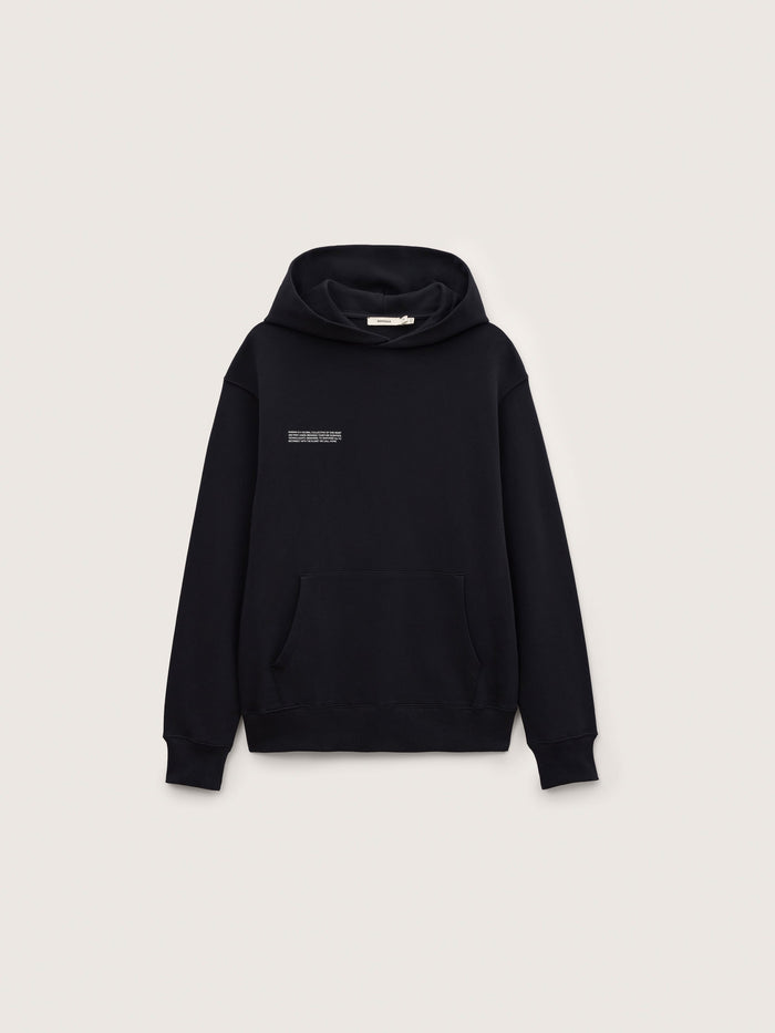 Mens Midweight Hoodie—Black