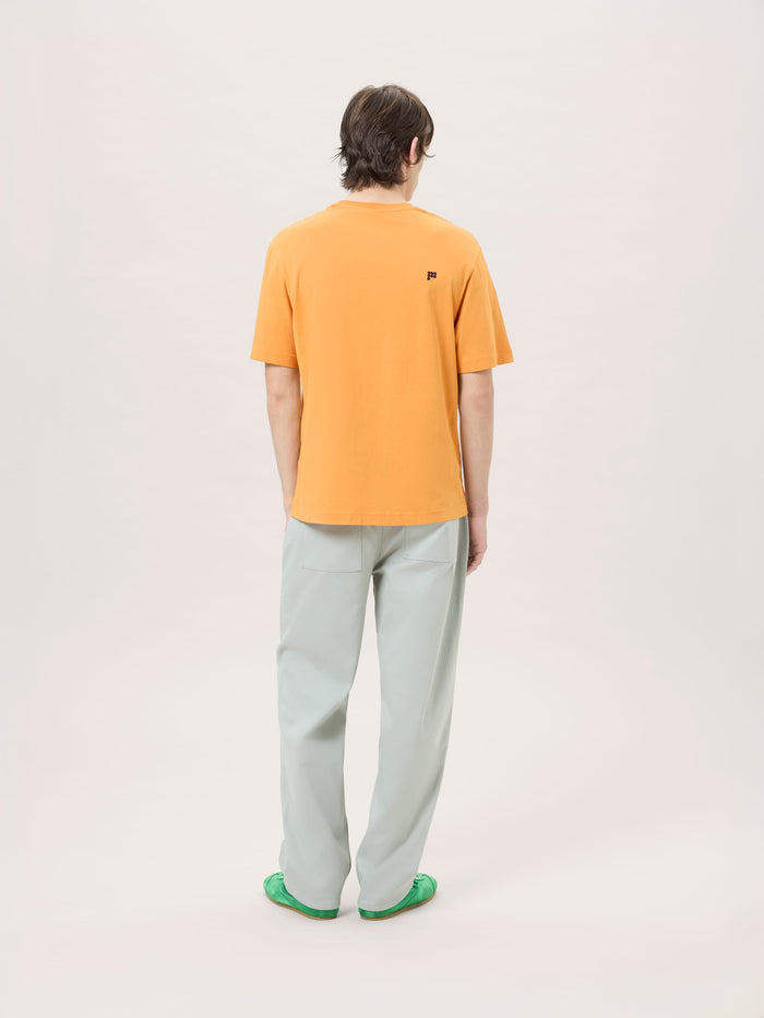 Mens Midweight Plain T-Shirt—Burnt Horizon