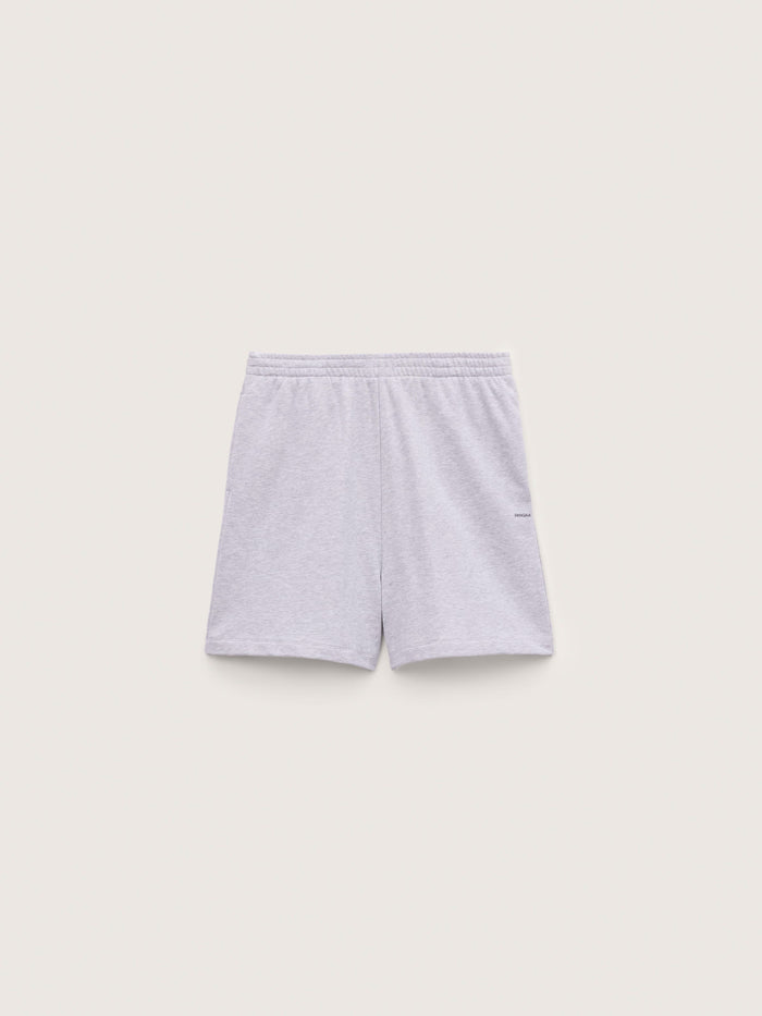 Mens Midweight Shorts—Grey Marl