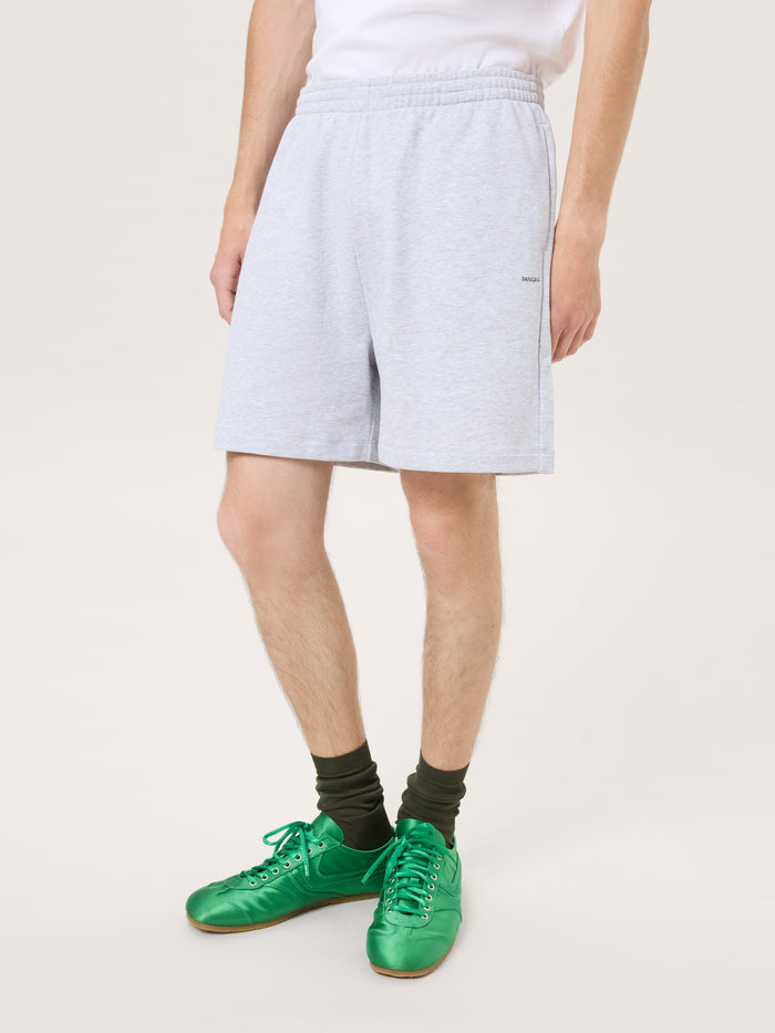 Mens Midweight Shorts—Grey Marl
