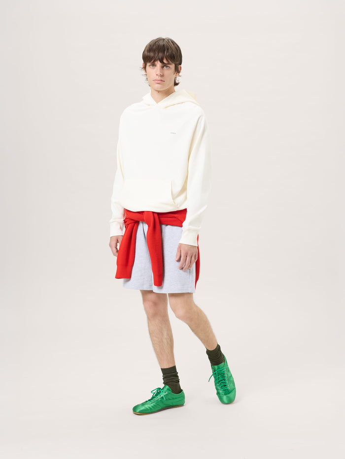 Mens Midweight Shorts—Grey Marl