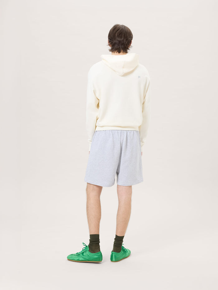 Mens Midweight Shorts—Grey Marl