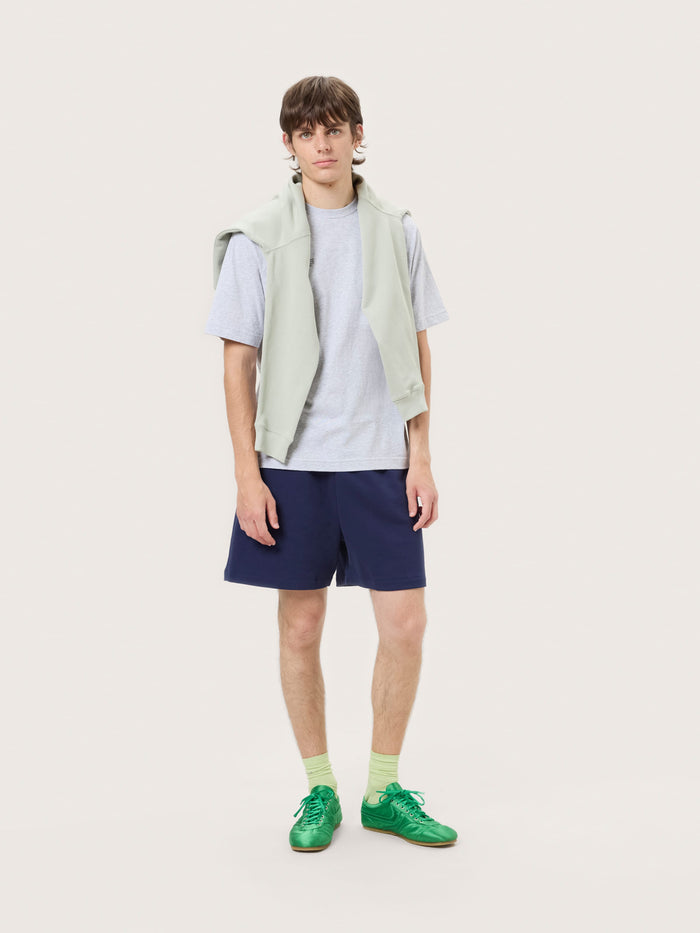 Mens Midweight Shorts—Ocean Navy