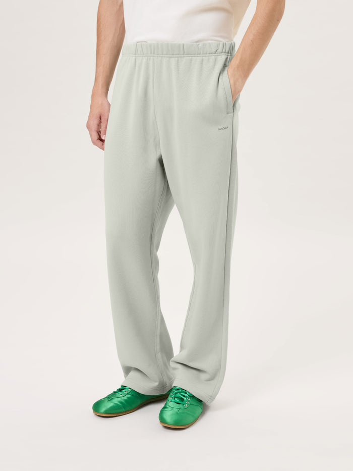 Mens Midweight Straight Leg Track Pants—Iron Fade