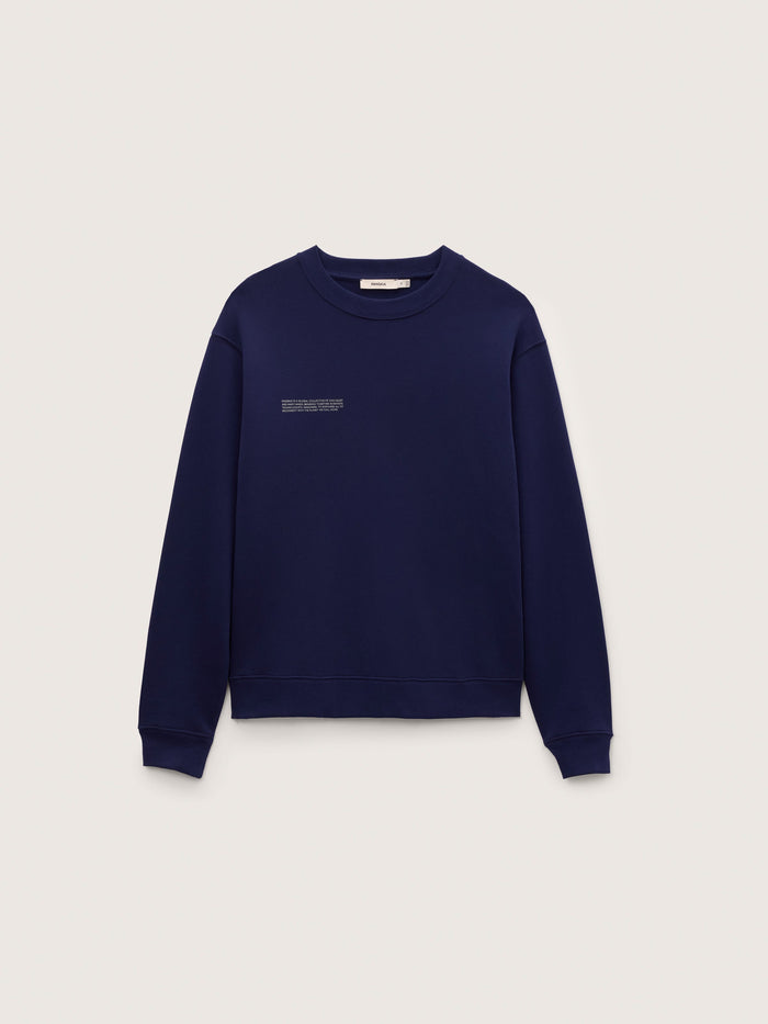 Mens Midweight Sweatshirt—Ocean Navy