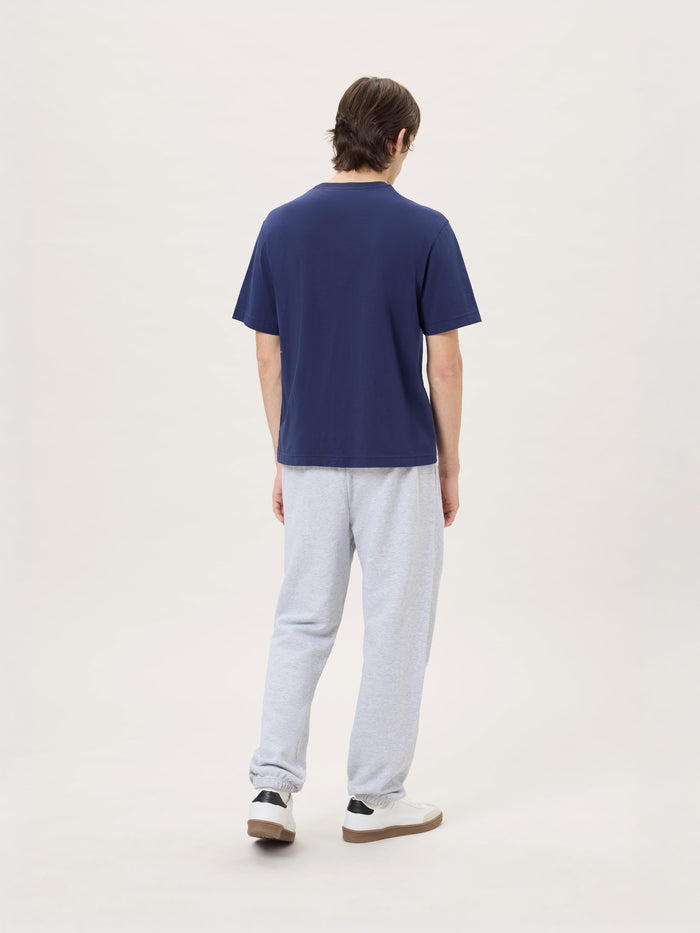 Mens Midweight T-Shirt—Ocean Navy