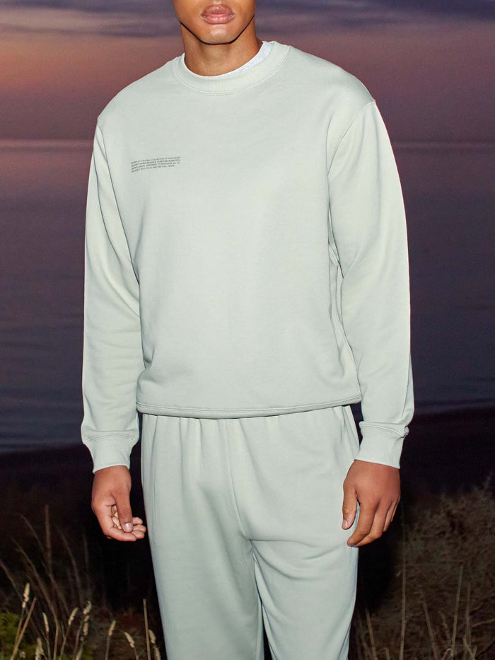 Mens Midweight Track Pants—Iron Fade