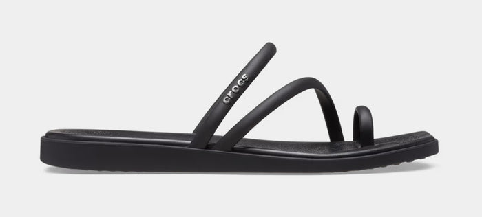 Miami Toe Loop Womens Sandals (Black)