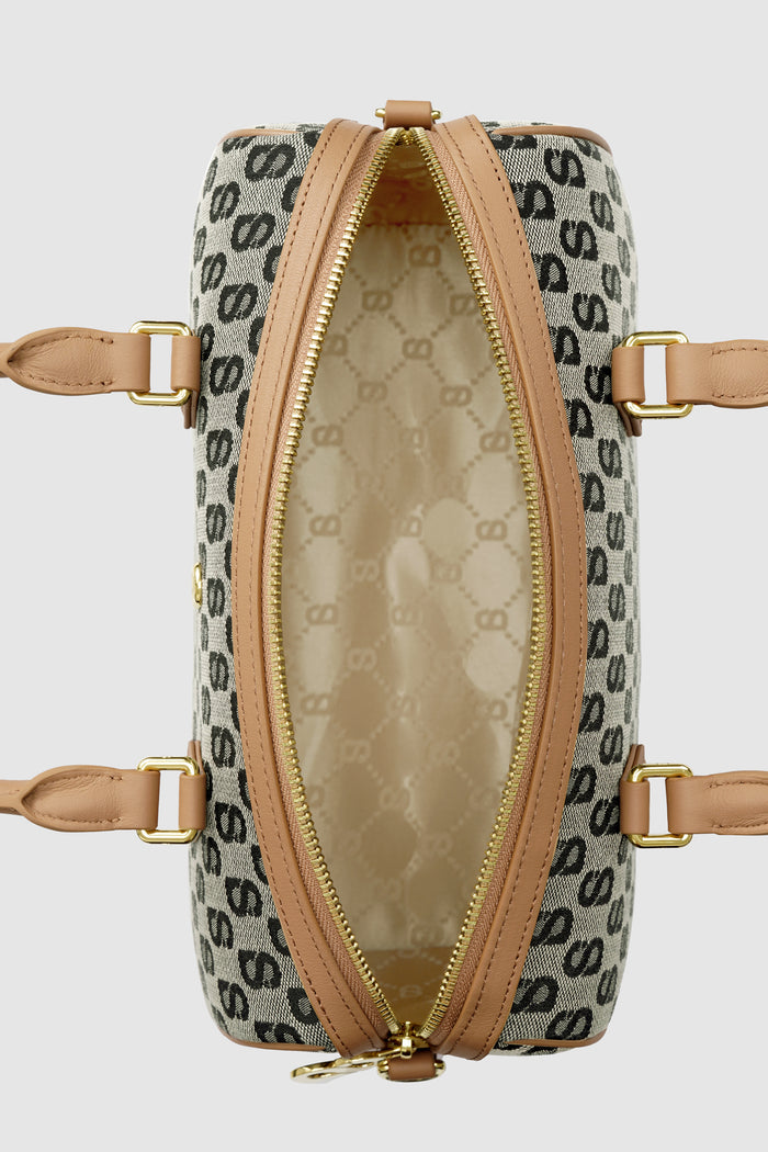 Monogram Handbag - Brown
