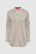 Monogram Knit Shirt - Cream