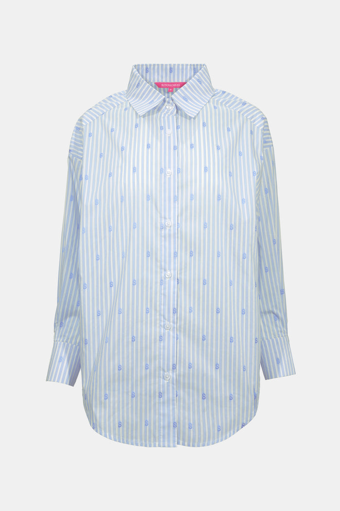 Monogram Ligna Basic Shirt - Blue