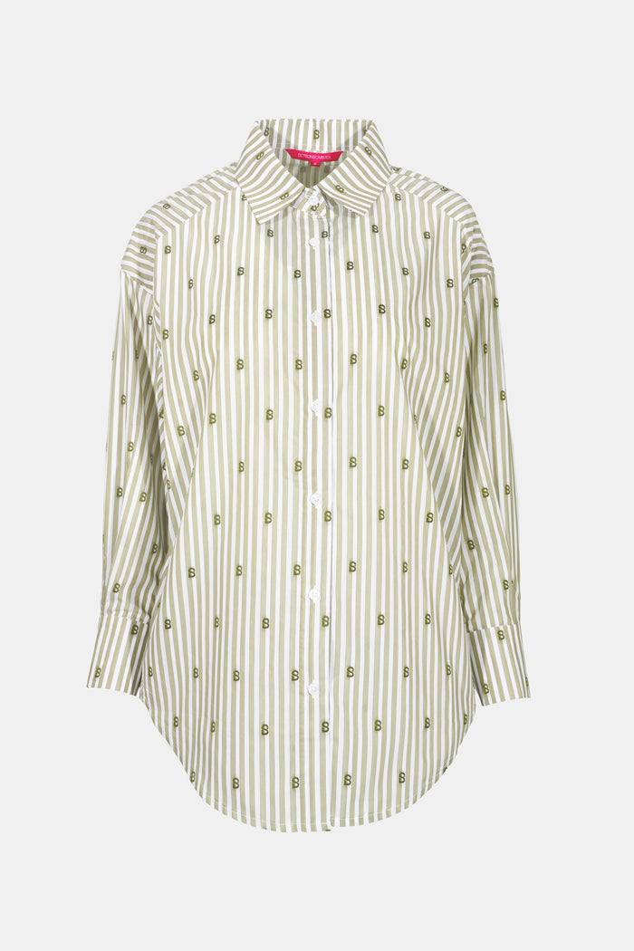 Monogram Ligna Basic Shirt - Sage