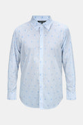 Monogram Ligna Men Shirt - Blue