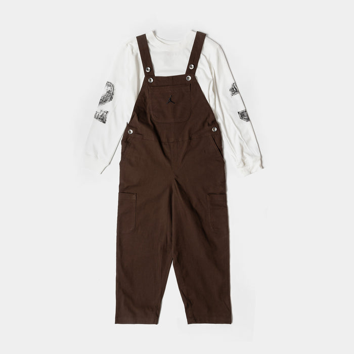 MVP 2-Piece Overalls Preschool Set (Baroque Brown)