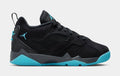 MVP 92 Gamma Blue Grade School Basketball Shoes (Black/Gamma Blue/Anthracite)