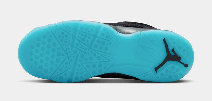 MVP 92 Gamma Blue Grade School Basketball Shoes (Black/Gamma Blue/Anthracite)