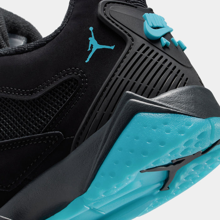 MVP 92 Gamma Blue Grade School Basketball Shoes (Black/Gamma Blue/Anthracite)